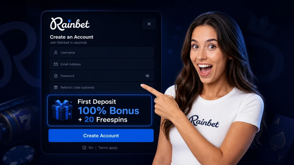 Rainbet First Deposit Bonus